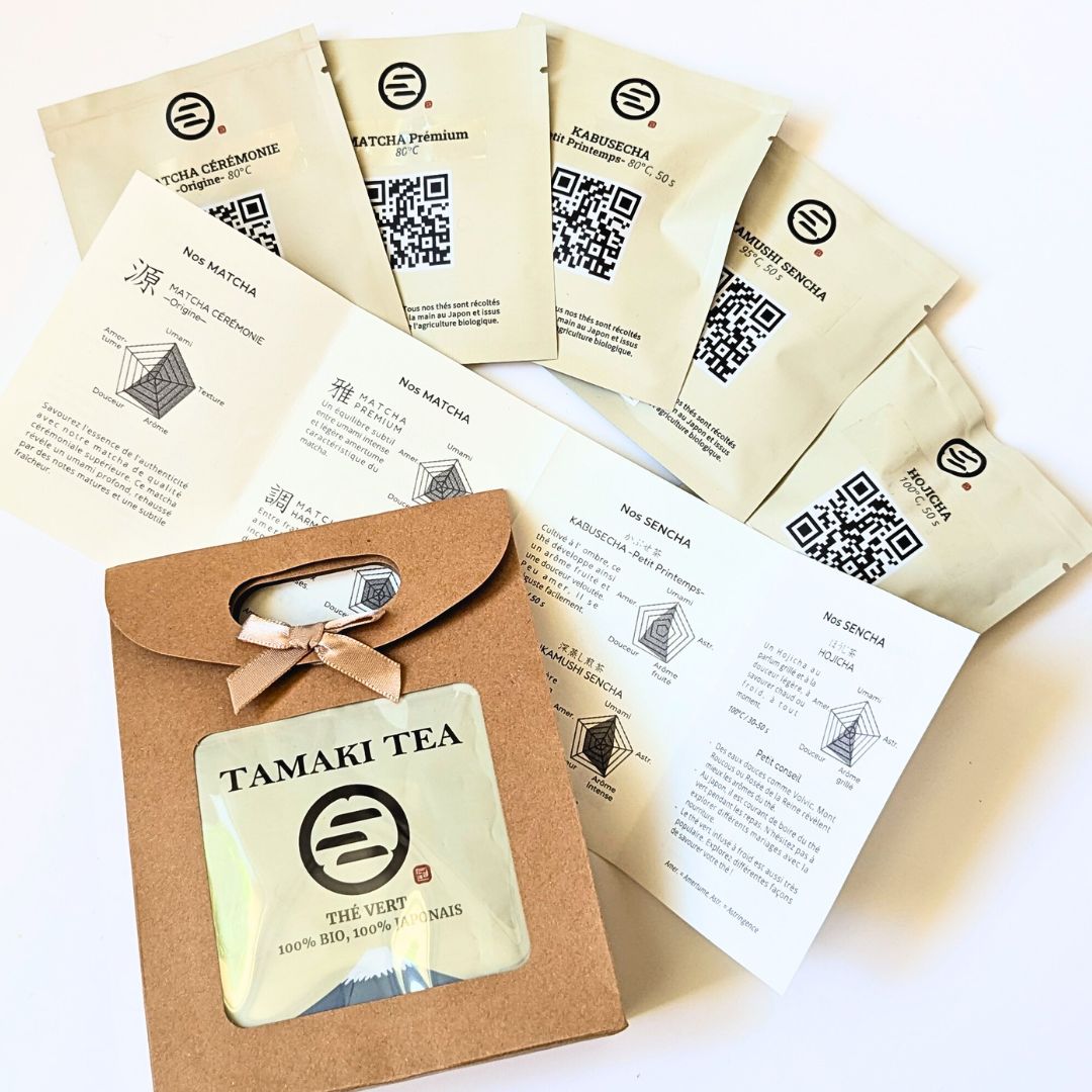 Coffret Découverte MATCHA & SENCHA BIO