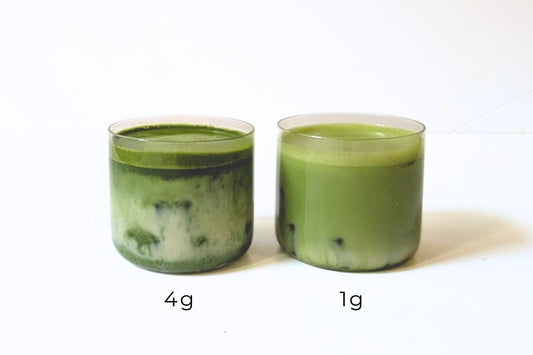Quel dosage de matcha pour un latte parfait ? 120 ml de lait, trouvez votre équilibre