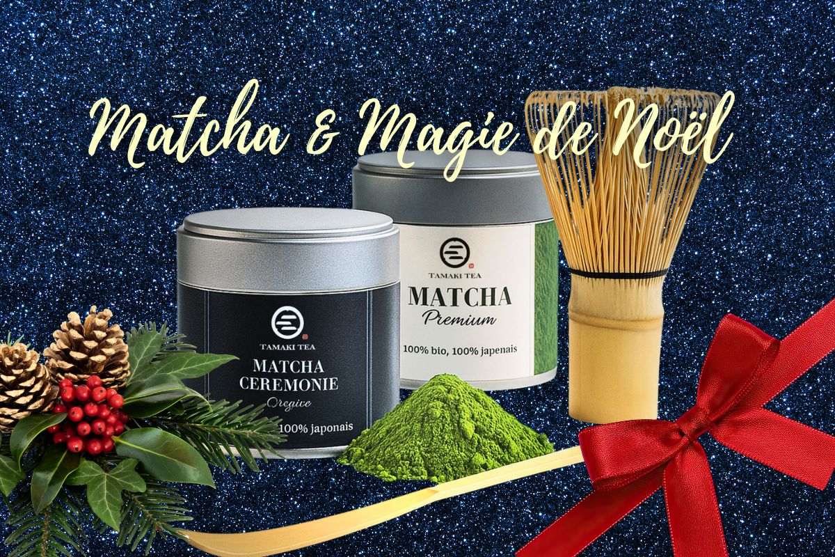 Offrir le matcha pour Noël – Guide Cadeaux TAMAKI TEA 2025