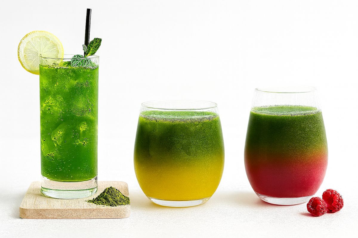 Recettes de mocktails au Matcha