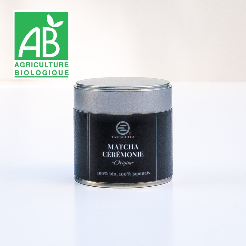 Matcha japonais bio TAMAKI TEA, certifié agriculture biologique