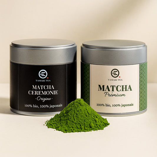 Coffret Duo Matcha – Cérémonie & Premium