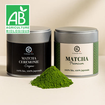 Coffret Duo Matcha – Cérémonie & Premium